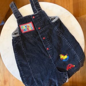 18m Buster Brown Vintage Overalls Toy Patrol Cord